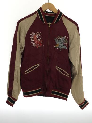 画像：雅結スカジャン/M/ポリエステル/黒/リバーシブル6