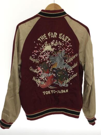 画像：雅結スカジャン/M/ポリエステル/黒/リバーシブル8