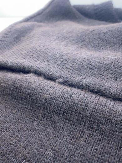 画像：COMOLI21AW/ブラックアルパカクルーネックニット/アルパカ/U03-06001/コモリ//6