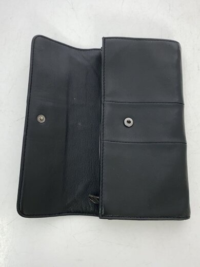 商品画像：長財布/レザー/ブラック/メンズ 4
