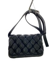 ショルダーバッグ/合皮/BLK