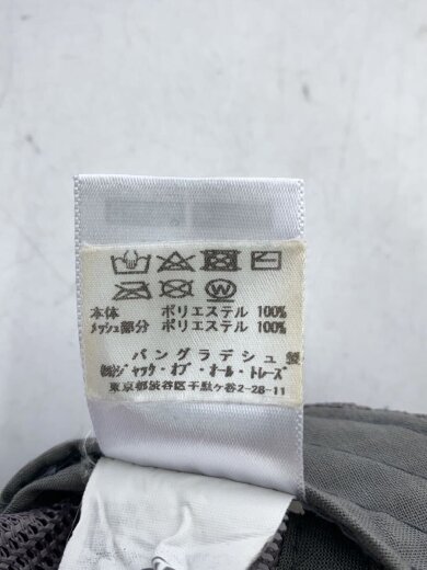 商品画像：キャップ/FREE/ポリエステル/GRY/メンズ 6