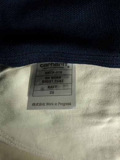 商品画像：ショートパンツ/29/コットン/NVY/無地/RHCH-010 5