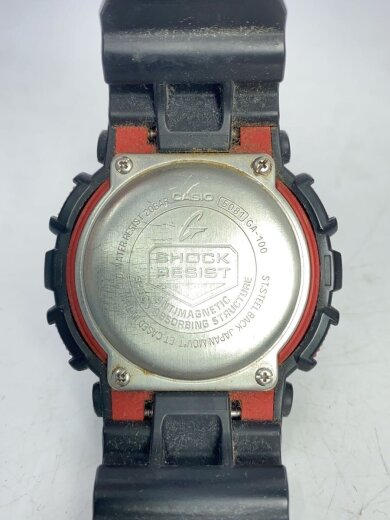 商品画像：腕時計/デジアナ/ラバー/BLK/BLK 3