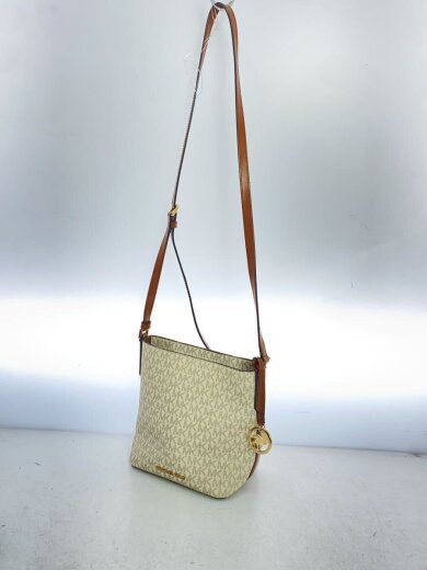 商品画像：ショルダーバッグ/レザー/BEG/総柄/DI-1806 2