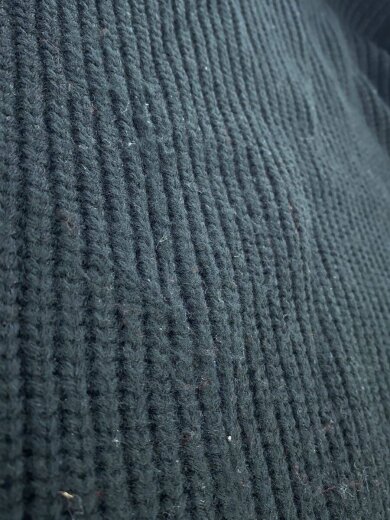 商品画像：ニット・セーター(厚手)/L/アクリル/BLK/無地/GB0423/KNT13 7