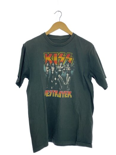 商品画像：KISS/バンドTee/Tシャツ/--/コットン/GRY/プリント 1