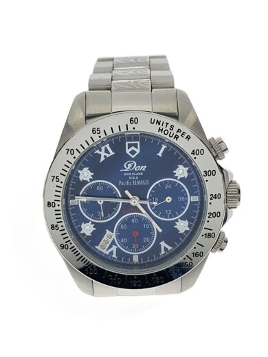 商品画像：クォーツ腕時計/アナログ/ステンレス/BLU/BLU 1