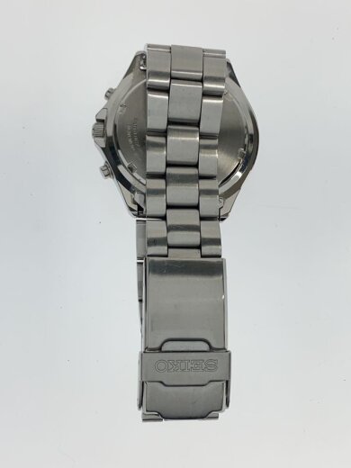 商品画像：クォーツ腕時計/アナログ/ステンレス/BLU/SLV/SS/7T92-0CF0/ジャンク品/// 5