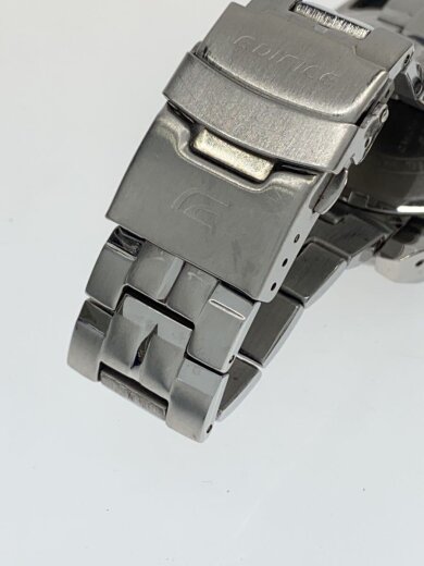 商品画像：クォーツ腕時計/アナログ/ステンレス/BLK/SLV/SS/EFE-504RBSP 6