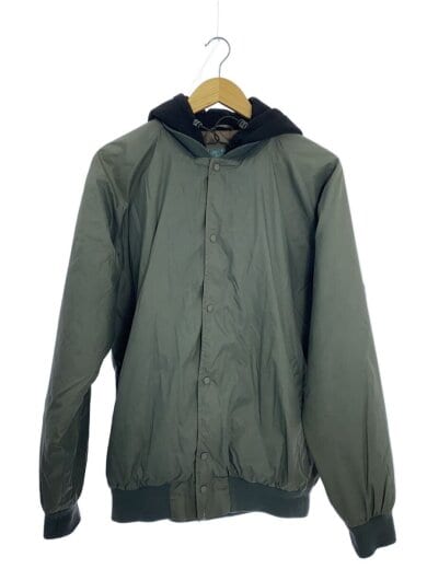 商品画像：ジャケット/--/ナイロン/GRY/無地 1