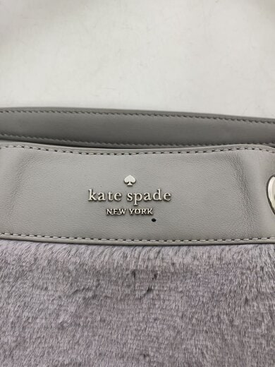 商品画像：ショルダーバッグ/フェイクファー/GRY/無地/KE580 5