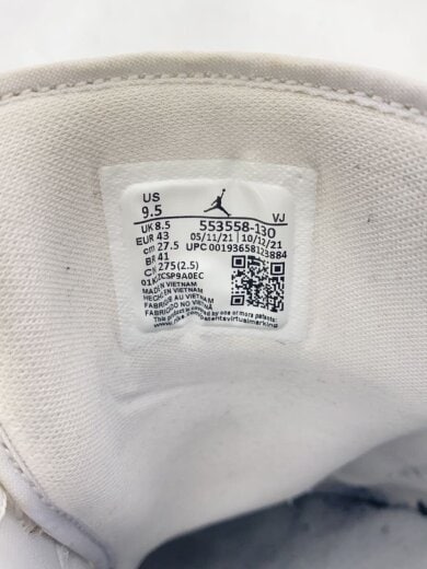 商品画像：ローカットスニーカー_553558-130/27.5cm/WHT 5