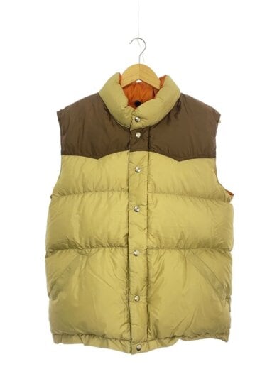 商品画像：ダウンベスト/M/ナイロン/BEG// 1