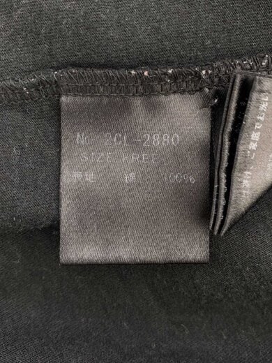 商品画像：７分袖カットソー/FREE/コットン/BLK/無地/2CL-2880 4