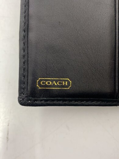 商品画像：2つ折り財布/レザー/BLK/総柄/メンズ 3