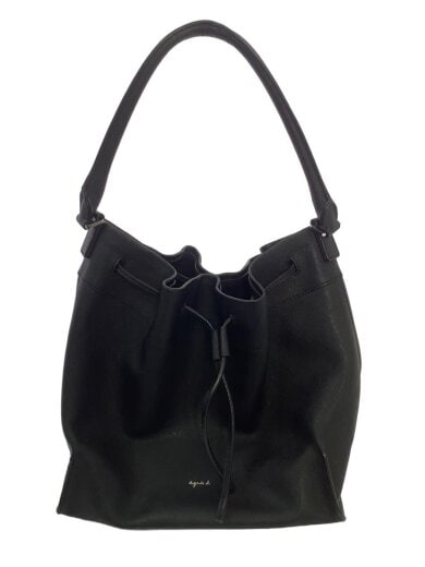 商品画像：ハンドバッグ/レザー/BLK 1