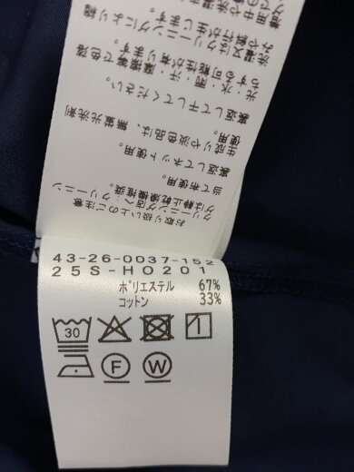 商品画像：半袖ワンピース/FREE/ポリエステル/NVY/無地/43-26-0037-152-79-88// 5