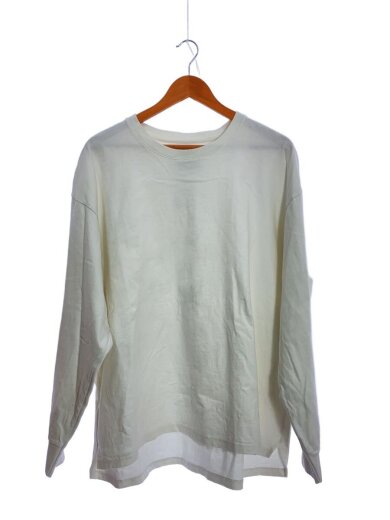 商品画像：長袖Tシャツ/M/コットン/WHT/無地/CMF2302-C05J 1