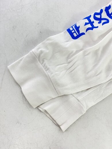商品画像：長袖Tシャツ/--/コットン/WHT/無地 4