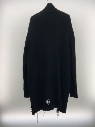商品画像：カーディガン(厚手)/--/ウール/BLK/無地/A62226170 2