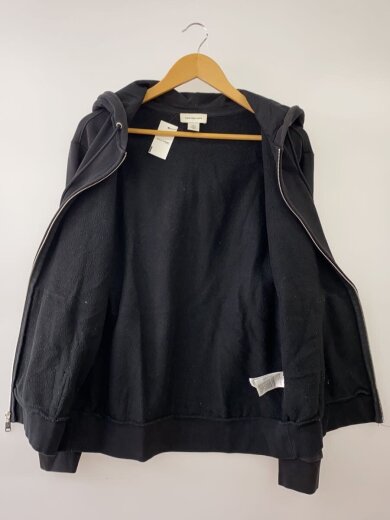 商品画像：ジップパーカー/XL/ポリエステル/BLK/40QM434// 3