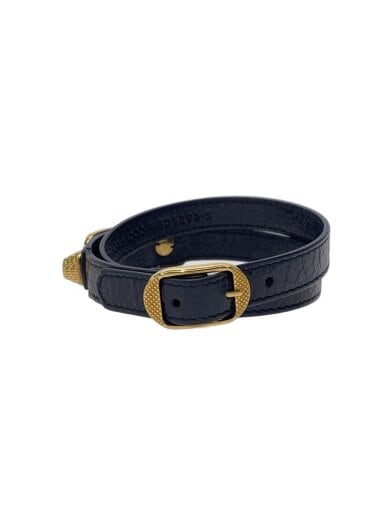 商品画像：バングル/レザー/BLK/レディース/236345・1000 1