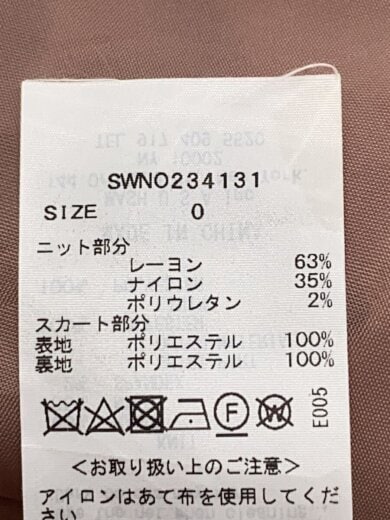 商品画像：長袖ワンピース/0/レーヨン/PNK/SWNO234131 4