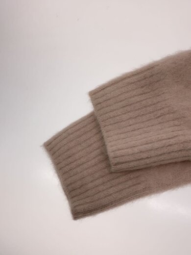 商品画像：フォックスアルパカショートカーディガン/one/ファー/BEG/無地/SWNT244045 5