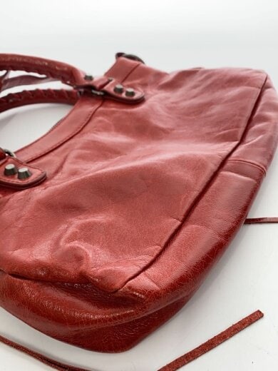 商品画像：トートバッグ/レザー/RED 7