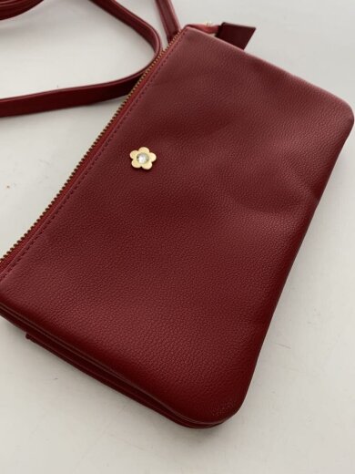 商品画像：ショルダーバッグ/--/RED/無地 8