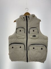 × KILLER BONG/ダウンベスト/M/ナイロン/WHT