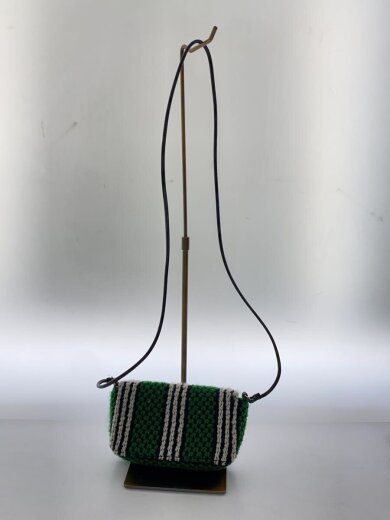 商品画像：ショルダーバッグ/ツイード/GRN/WE00401 3