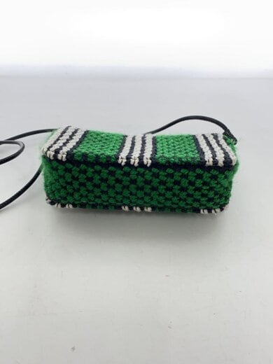 商品画像：ショルダーバッグ/ツイード/GRN/WE00401 4