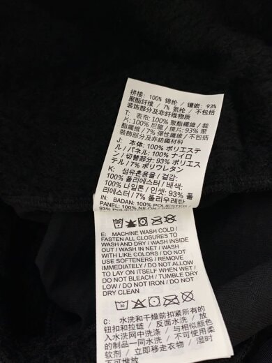 商品画像：フリースジャケット/L/ポリエステル/BLK/HQ8525-010 5