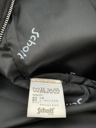 商品画像：レザージャケット・ブルゾン/36/牛革/BLK/103US 3