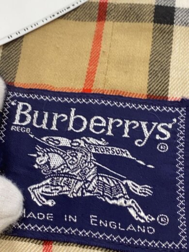 商品画像：ステンカラーコート/--/コットン/BEG/MADE IN ENGLAND/80s/ノバチェック// 3