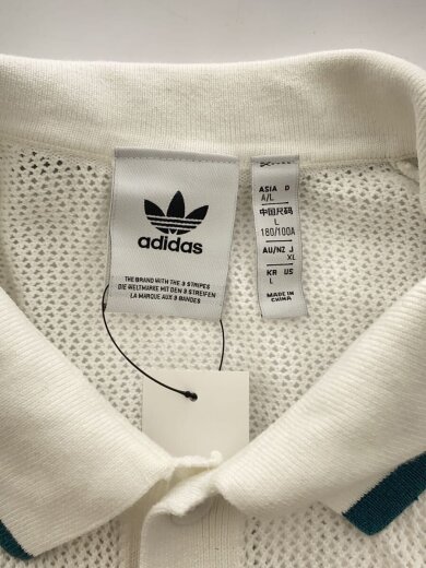 商品画像：ポロシャツ/XL/コットン/WHT/KC3526// 3