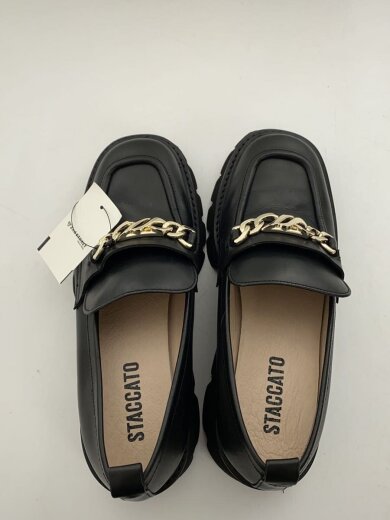 商品画像：ローファー/24cm/BLK/レザー 3