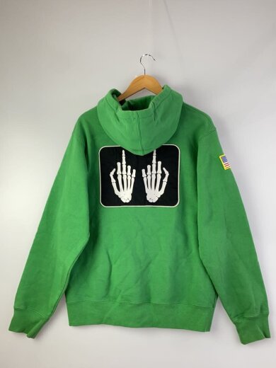 商品画像：zip up hoodie/ジップパーカー/L/コットン/GRN// 2