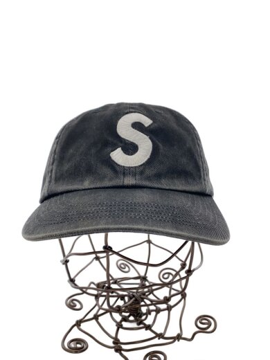 商品画像：Pigment Print S Logo 6-Panel/キャップ/FREE/コットン/BLK/メンズ 1