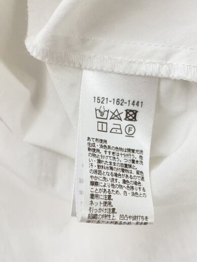 商品画像：長袖ブラウス/--/コットン/WHT/1521-162-1441// 4