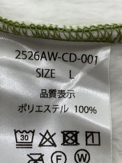商品画像：カーディガン(厚手)/L/ポリエステル/GRN/総柄/2526AW-CD-001// 5