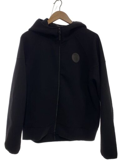 商品画像：ジップパーカー/M/ポリエステル/BLK/25-070-340-1150-4-0 1