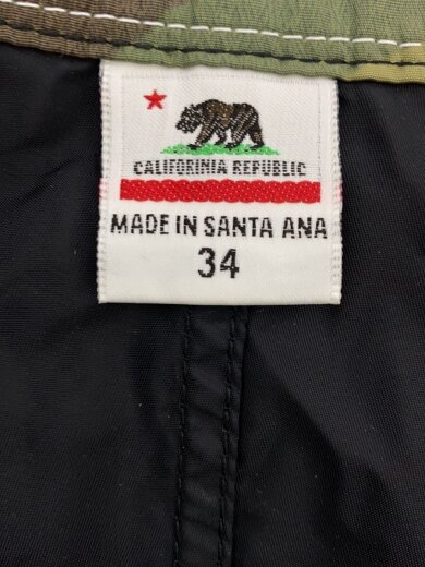 画像：BIRDWELLショートパンツ/34/ナイロン/マルチカラー/カモフラ/AI041-P504