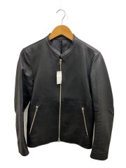 レザージャケット・ブルゾン/M/羊革/BLK/L17SS-17