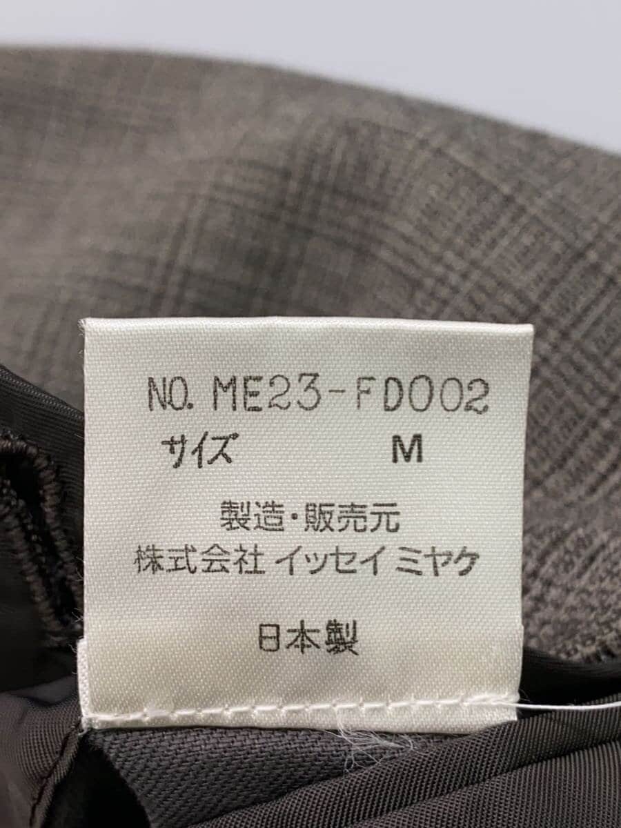 ISSEY MIYAKE(イッセイミヤケ) / セットアップ/M/ウール/GRY/チェック/ME23-FD002 | 古着の販売・通販なら ...