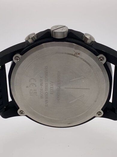 商品画像：クォーツ腕時計/アナログ/ラバー/BLK/BLK/AX1331 3