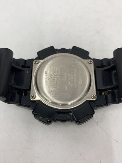 商品画像：クォーツ腕時計/デジアナ/ラバー/BLK/BLK/AEQ-110 3