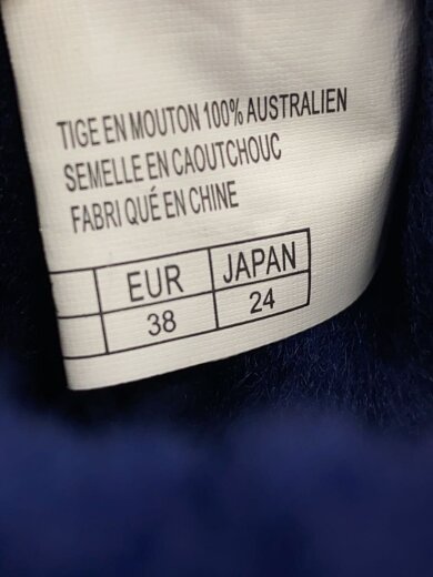 商品画像：ブーツ/24cm/NVY/W10002 5